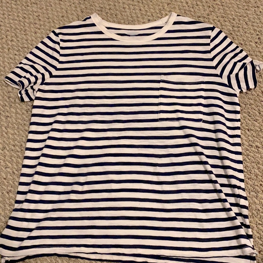 old navy striped t shirt